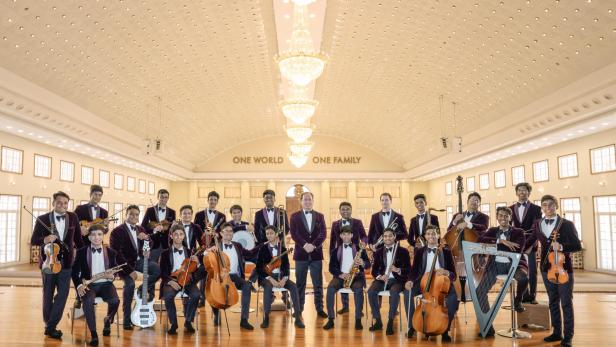 Orchester Gruppenfoto