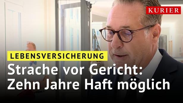 Strache vor Gericht: Prozess um Lebensversicherung gestartet