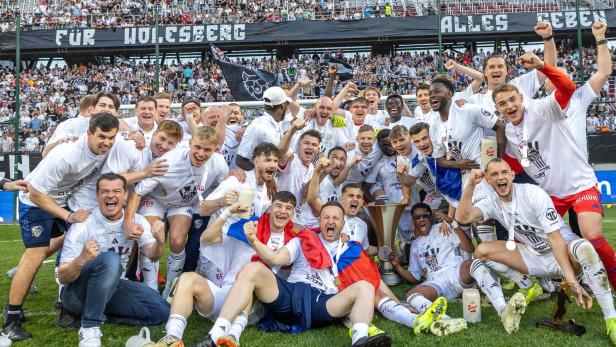 Mai 2025: Der WAC holt den ersten Titel der Klubgeschichte