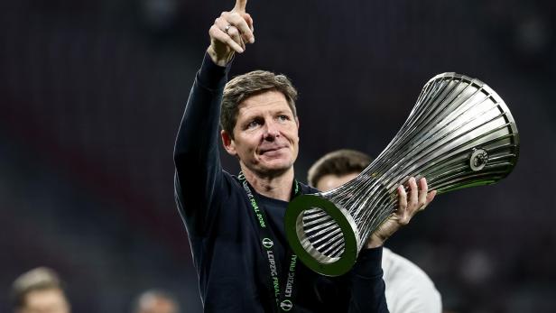 Oliver Glasner ist ein Trophäensammler