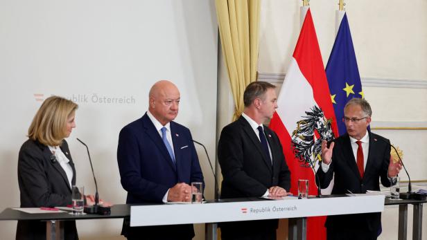 Press conference in Vienna