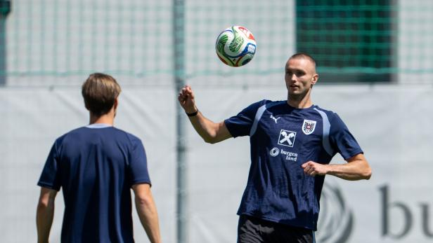 FUSSBALL-NATIONALTEAM/FUSSBALL-WM 2026: ÖFB TRAINING ÖFB NATIONALTEAM MÄNNER VOR SPIEL GEGEN TUNESIEN