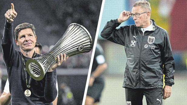 Oliver Glasner und Ralf Rangnick