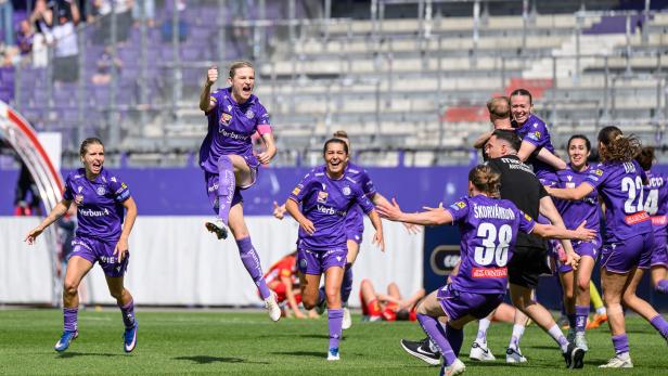 FUSSBALL: ADMIRAL FRAUEN BUNDESLIGA / MEISTERGRUPPE / 24. RUNDE: FK AUSTRIA WIEN - SPUSU SKN ST. PÖLTEN