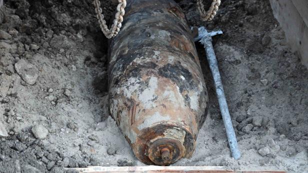 Bombe aus dem Zweiten Weltkrieg (Symbolbild)