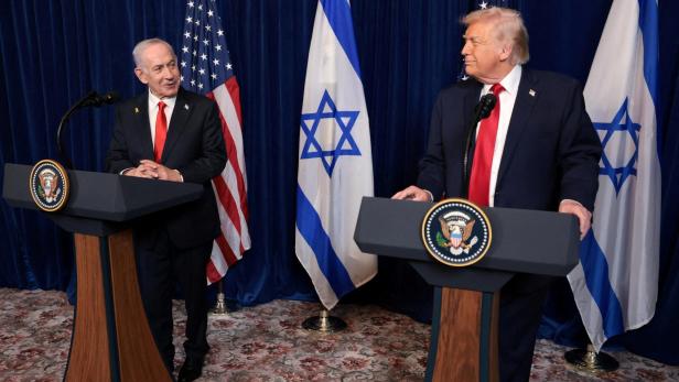 Donald Trump und Bibi Netanyahu