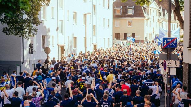 Große Spiele, große Emotionen: So schaut Public Viewing in Wien aus.