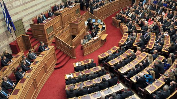 Das griechische Parlament