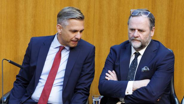 SONDERSITZUNG DES NATIONALRATS: HATTMANNSDORFER (ÖVP)/SCHELLHORN (NEOS)