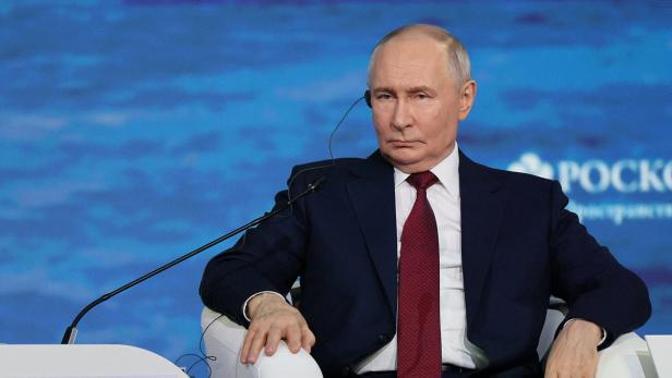 Russia's President Putin attends the St. Petersburg International Economic Forum