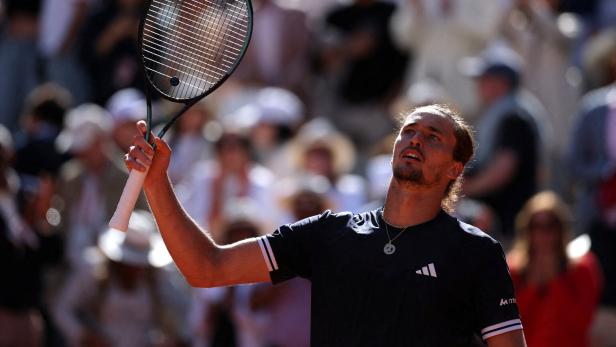 Sascha Zverev in Paris.