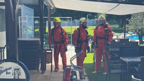 ++ HANDOUT ++ BURGENLAND: CHLORGASAUSTRITT IM SCHWIMMBAD LOIPERSBACH