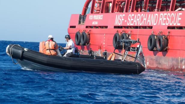 Rettungsmission von Ärzte ohne Grenzen im Mittelmeer