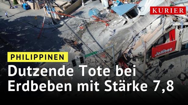 Schweres Erdbeben fordert Dutzende Leben vor Philippinen