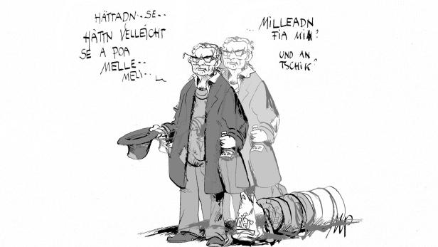 Karikatur von Michael Pammesberger