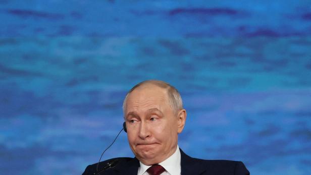 Russia's President Putin attends the St. Petersburg International Economic Forum