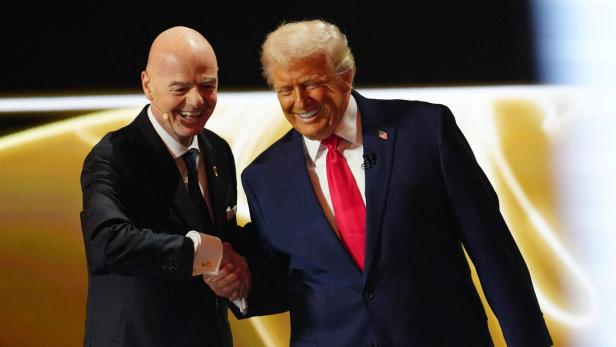 Best Friends Infantino und Trump