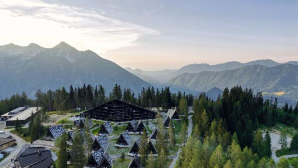Das Luxus  Alpin-Resort TRIFORÊT in Hinterstoder