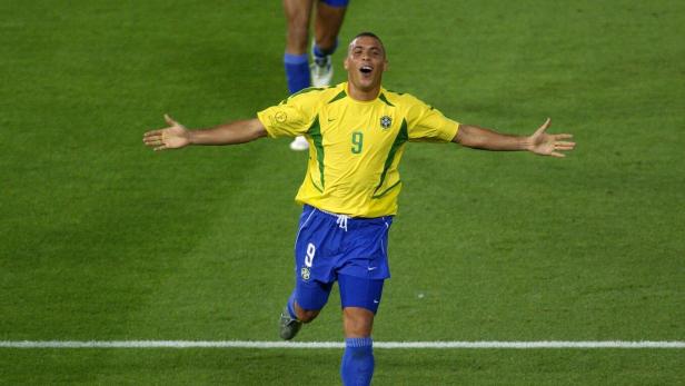 Ronaldo in Hochform und mit der WM-Frisur 2002