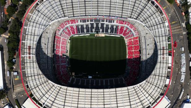 Das Aztekenstadion in Mexiko-Stadt