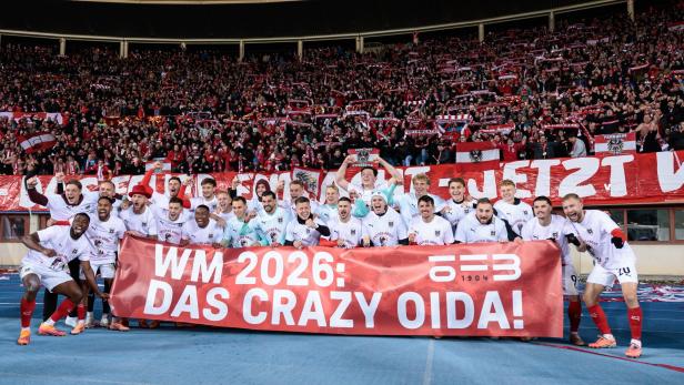 Das österreichische Team begeisterte mit der WM-Qualifikation die Fans