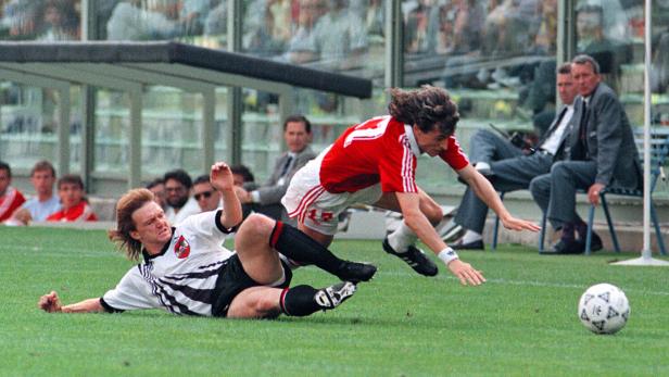 Andreas Ogris bei der WM 1990