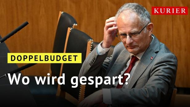 Marterbauers Budgetrede 2027/28: Wo eingespart wird