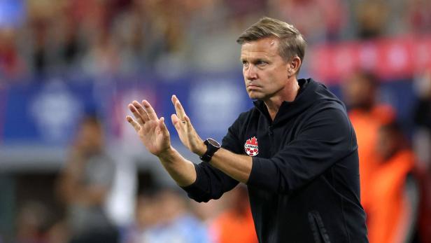 Wiedersehen bei der WM: Jesse Marsch holte 2020 und 2021 als Salzburg-Coach das Double. Bei der WM trainiert der US-Amerikaner das Team von Kanada