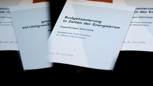 Austrian Finance Minister Marterbauer presents budget to parliament