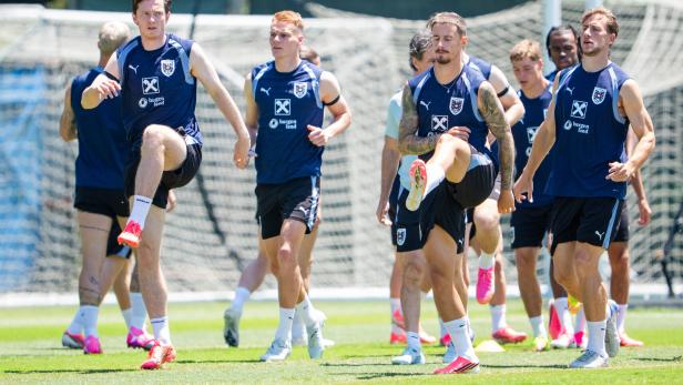 FUSSBALL-NATIONALTEAM/FUSSBALL-WM 2026: TRAINING ÖFB NATIONALTEAM MÄNNER