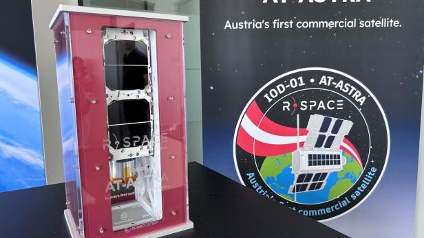 "AT-Astra" ist der erste kommerzielle Satellit aus Österreich.