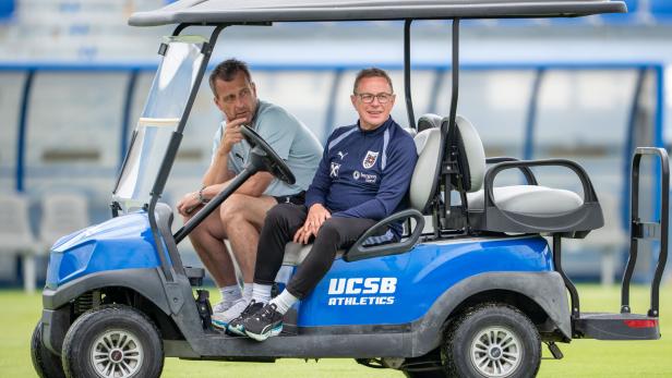 Ralf Rangnick in Santa Barbara