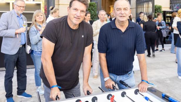 Zwischen Teamchef Herbert Prohaska und Spielmacher Andres Herzog hatte 1994 dicke Luft geherrscht