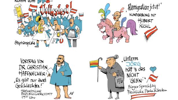 Karikatur Michael Pammesberger