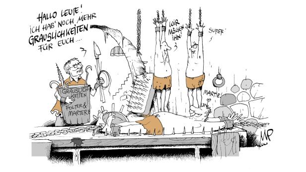 Karikatur von Michael Pammesberger