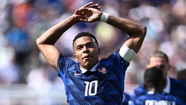 Mbappe durfte zwei Mal jubeln