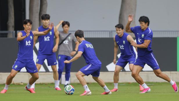 FIFA World Cup 2026 - South Korea training session