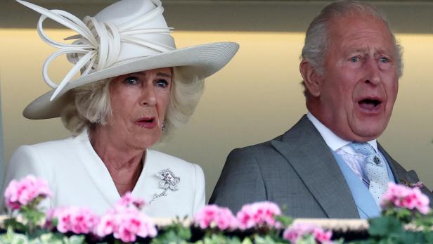Royal Ascot 2026, Camilla und Charles schauen fassungslos