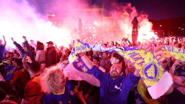 FIFA World Cup 2026 - Canada v Bosnia and Herzegovina - Fans gather in Sarajevo