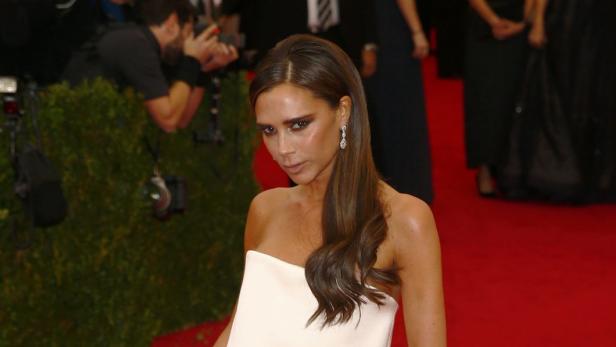 Designer Victoria Beckham arrives at the Metropoli