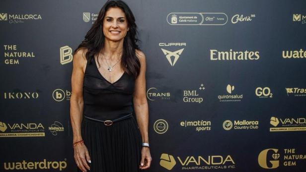 Gabriela Sabatini auf Mallorca