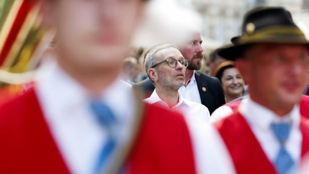VOLKSFEST "70 JAHRE FPÖ": KICKL