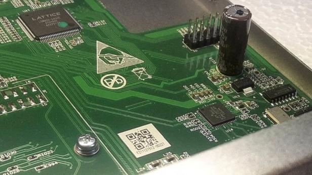 Undated handout image shows IT equipment sold by Russian company Vektor-T