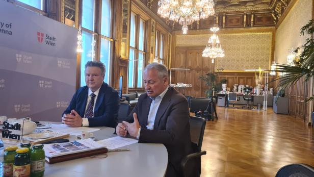 Michael Ludwig mit Andreas Schieder
