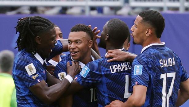Mbappe durfte zwei Mal jubeln