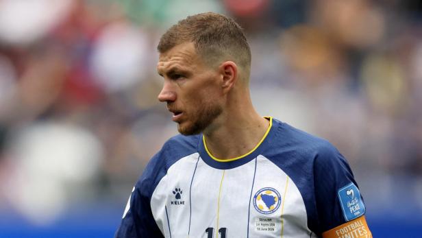 Bosnien-Star Edin Dzeko