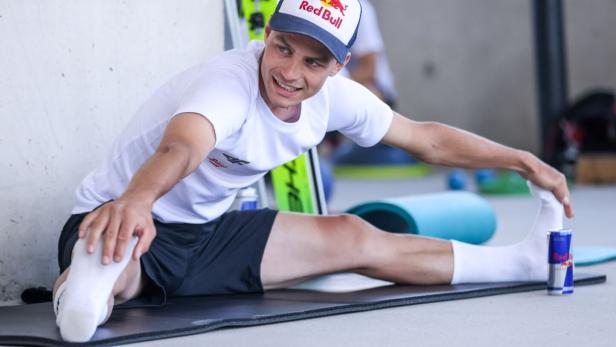 Johannes Lamparter beim Sommertraining