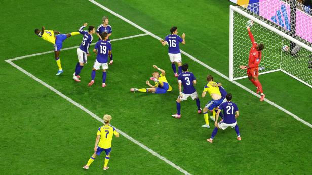 Wenig Aufregendes bei Japan gegen Schweden