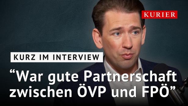 Ex-Kanzler Sebastian Kurz über Krieg, KI und Kickl