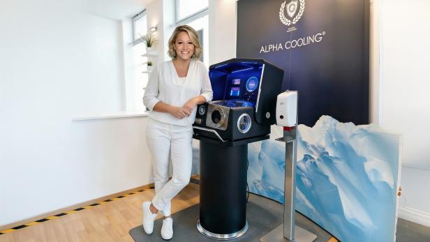Kältetherapie und Alpha Cooling bei EMCONI Health Care Wien: moderne Anwendungen im Bereich Wohlbefinden und Regeneration.